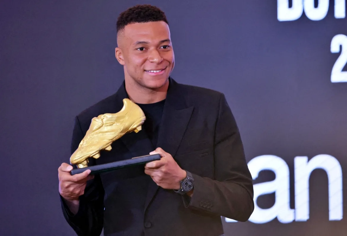 Mbappe đã giành được bao nhiêu chiếc giày vàng châu âu