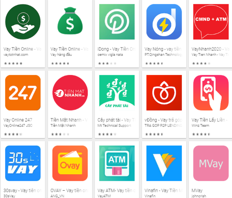 Top 10 app vay tiền online uy tín nên cân nhắc