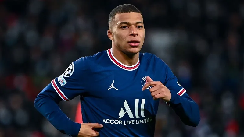 Tiền đạo Kylian Mbappé duy trì vị thế đỉnh cao với mức định giá chạm trần 200 triệu euro.
